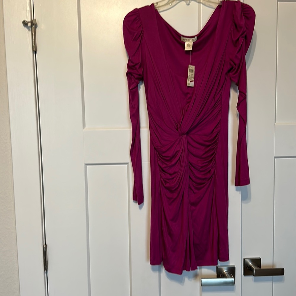 Purple dress